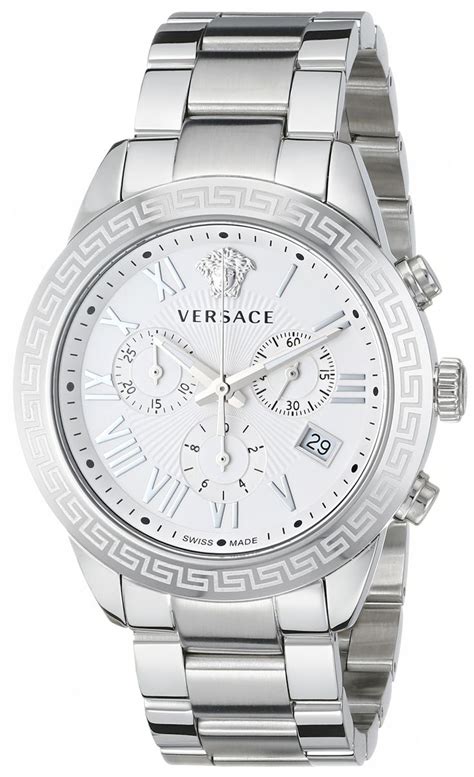 silver versace watch|versace watch price.